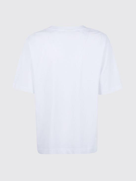 26SS 드리스 반 노튼 반팔 티셔츠 2611311003600 001 White - DRIES VAN NOTEN