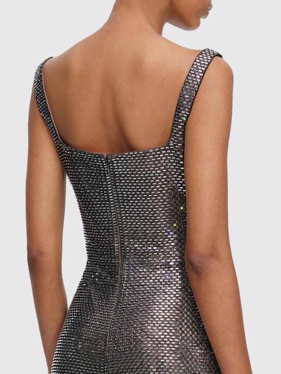 26SS 셀프 포트레이트 롱 원피스 RS26051SBGR Grey - SELF PORTRAIT