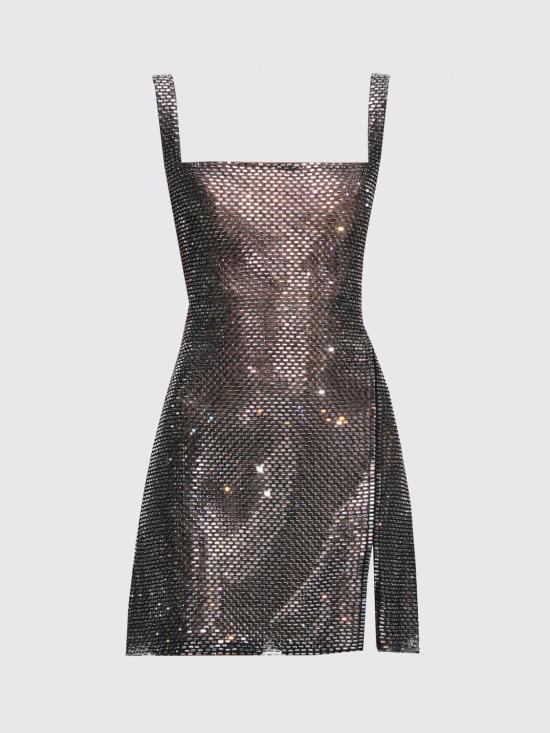 26SS 셀프 포트레이트 롱 원피스 RS26051SBGR Grey - SELF PORTRAIT