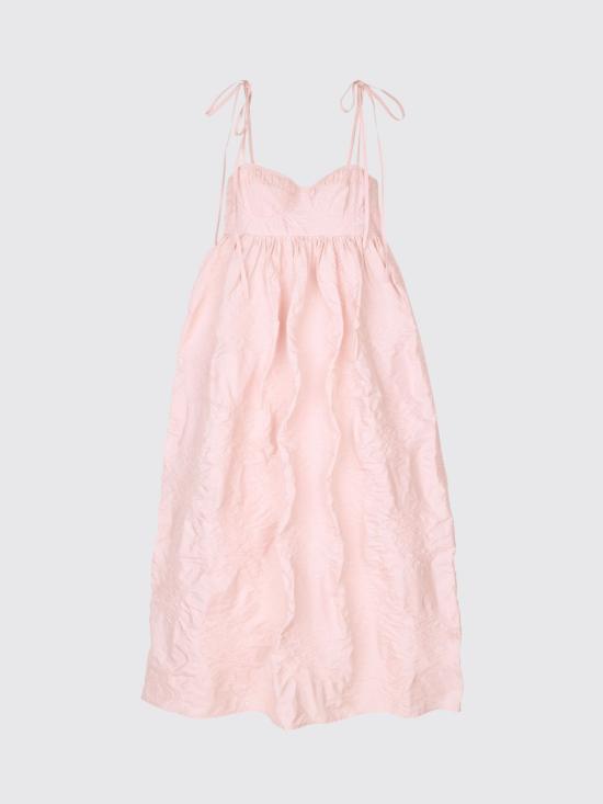 26SS 세실리아 반센 롱 원피스 25RTW10004 BLUSH Pink - CECILIE BAHNSEN