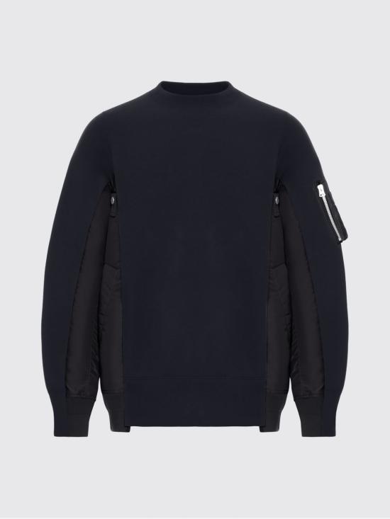 26SS 사카이 긴팔 티셔츠 SCM326 002 Black - SACAI