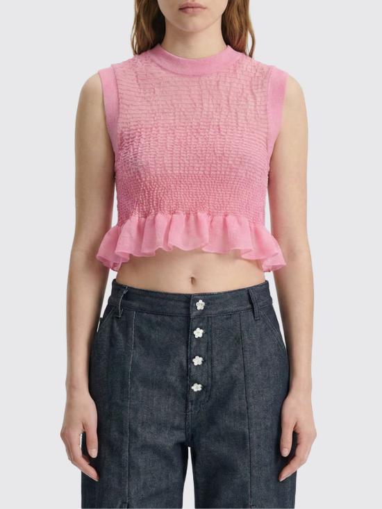 26SS 세실리아 반센 민소매 티셔츠 25KNI53001 Pink