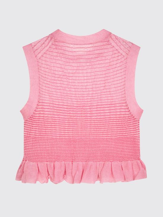 26SS 세실리아 반센 민소매 티셔츠 25KNI53001 Pink - CECILIE BAHNSEN