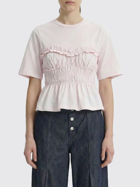 26SS 세실리아 반센 반팔 티셔츠 25RTW19001 LIGHT Pink