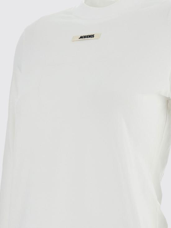 26SS 자크뮈스 반팔 티셔츠 TSW00155AJ00124 100 White - JACQUEMUS