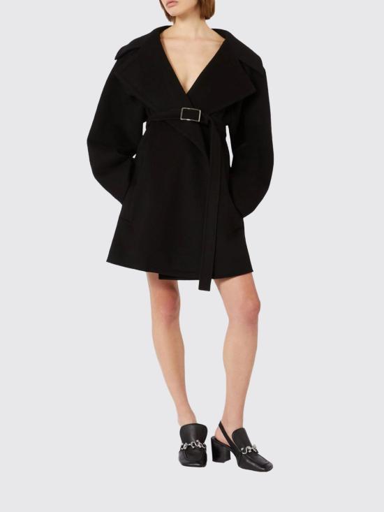 26SS 스포트막스 코트 2612011011600 013 Black - SPORTMAX