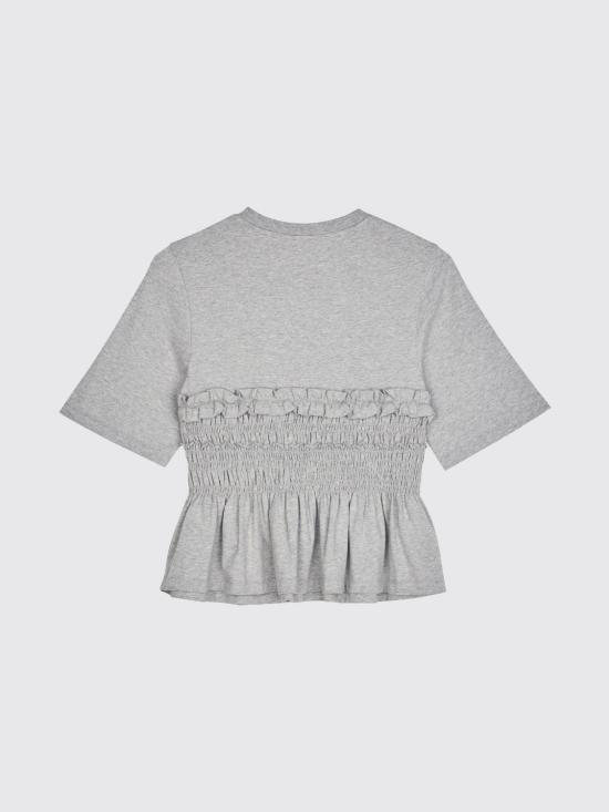 26SS 세실리아 반센 반팔 티셔츠 25RTW19002 GREYMELANGE Grey - CECILIE BAHNSEN