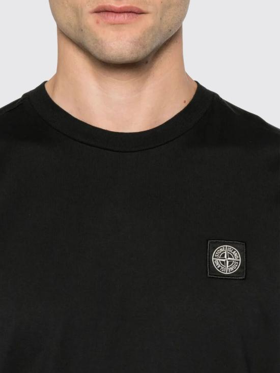 26SS 스톤 아일랜드 반팔 티셔츠 2100027S0013 V0029 Black - STONE ISLAND