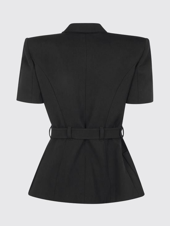 26SS 발망 자켓 GF1SB225ME54 EAP Black - BALMAIN