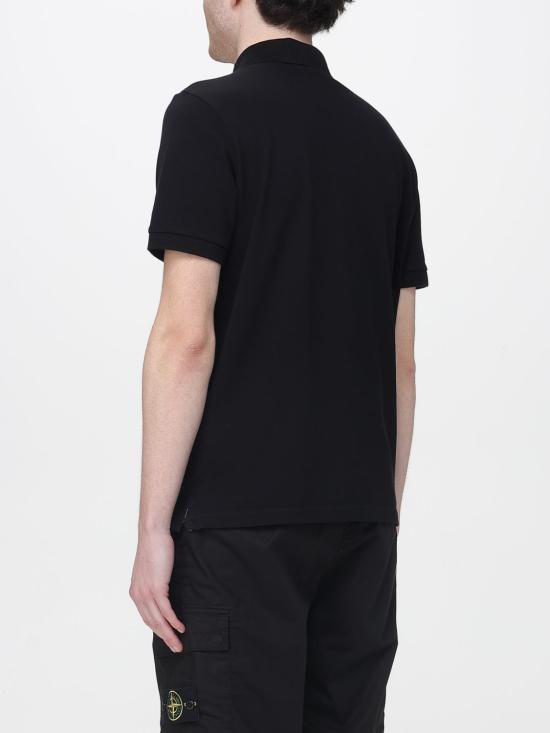 26SS 스톤 아일랜드 폴로 티셔츠 2200008S0017 V0029 Black - STONE ISLAND