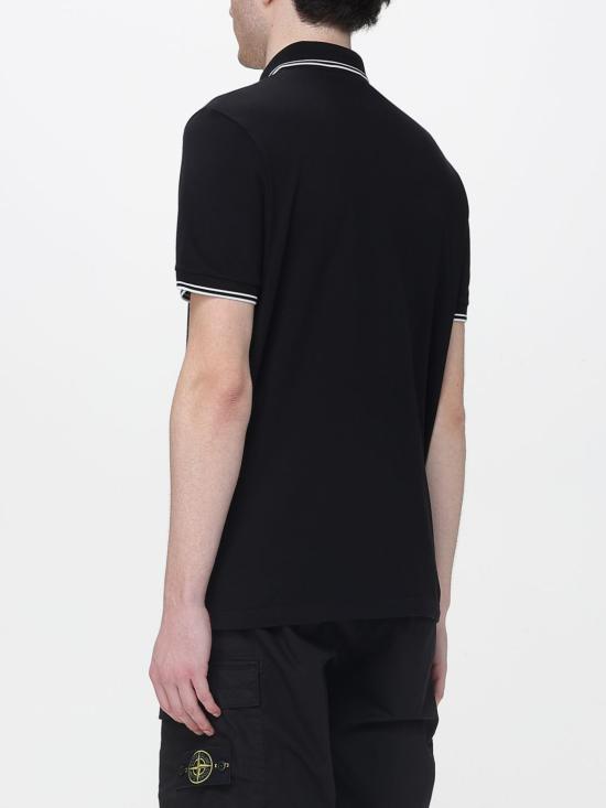 26SS 스톤 아일랜드 폴로 티셔츠 2200010S0018 V0029 Black - STONE ISLAND