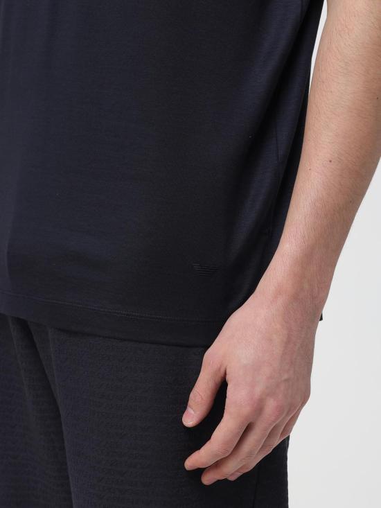 26SS 엠포리오 아르마니 반팔 티셔츠 EM006691AF10017 UB118 Navy - EMPORIO ARMANI