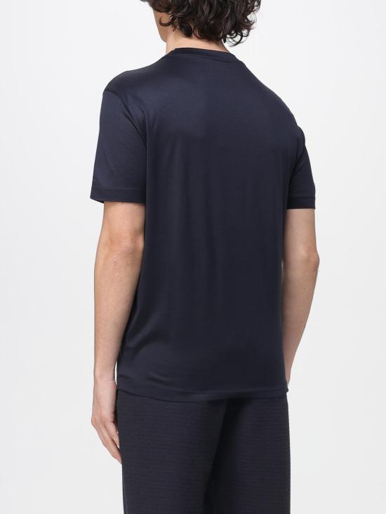 26SS 엠포리오 아르마니 반팔 티셔츠 EM006691AF10017 UB118 Navy - EMPORIO ARMANI