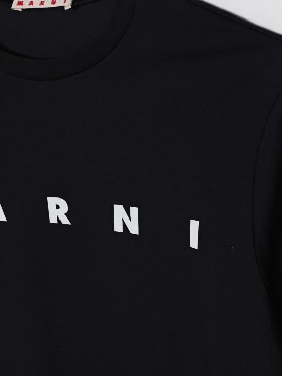 26SS [키즈] 마르니 티셔츠 M002MVM00RF 0M900 Black - MARNI