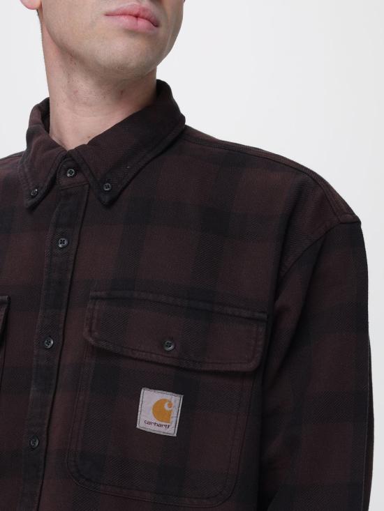 26SS 칼하트 WIP 롱슬리브 애드먼즈 셔츠 I035951 3J2XX Red - CARHARTT WIP