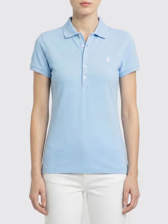 26SS 폴로 랄프로렌 폴로 티셔츠 211870245 023 Gnawed Blue