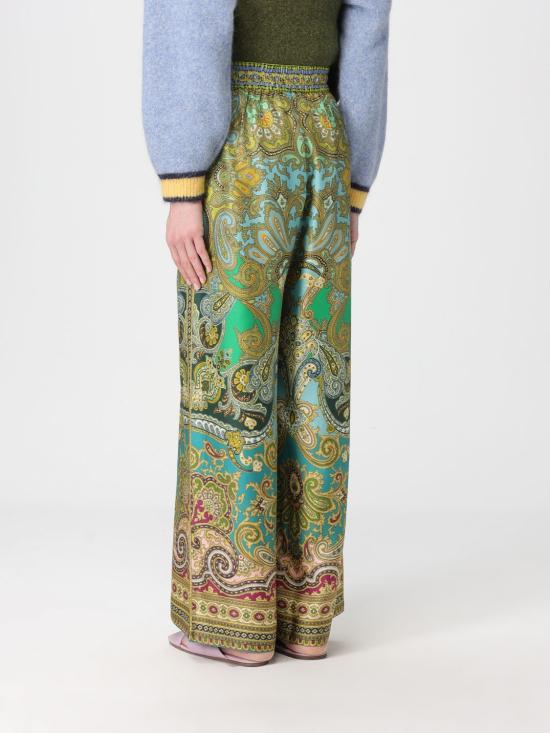 25FW 알레메 팔라초 팬츠 5678P MULTI Green - ALEMAIS