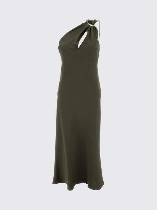 26SS 막스마라 스튜디오 롱 원피스 2616221033600 003 Moss Green - MAX MARA STUDIO