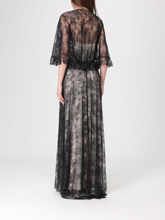 26SS 알베르타 페레티 롱 원피스 04061620 0555 Black - ALBERTA FERRETTI