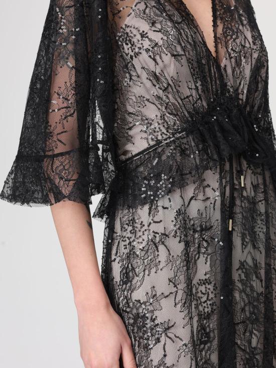 26SS 알베르타 페레티 롱 원피스 04061620 0555 Black - ALBERTA FERRETTI