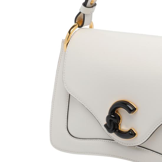 26SS 코치넬리 토트백 E1 U4G 18 02 01N17 White - COCCINELLE