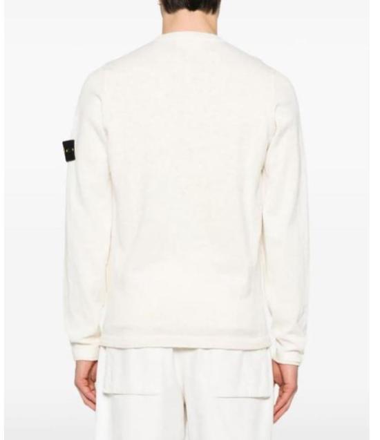 26SS 스톤 아일랜드 스웨터 L1S15 5100052 S00B0 V0093 White - STONE ISLAND