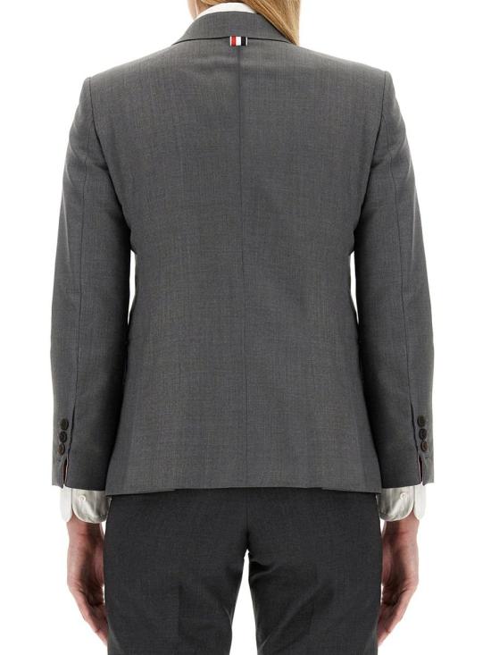 26SS 톰브라운 4바 싱글 브레스티드 블레이저 FBC637A00626035 MED GRAY DOM - THOM BROWNE