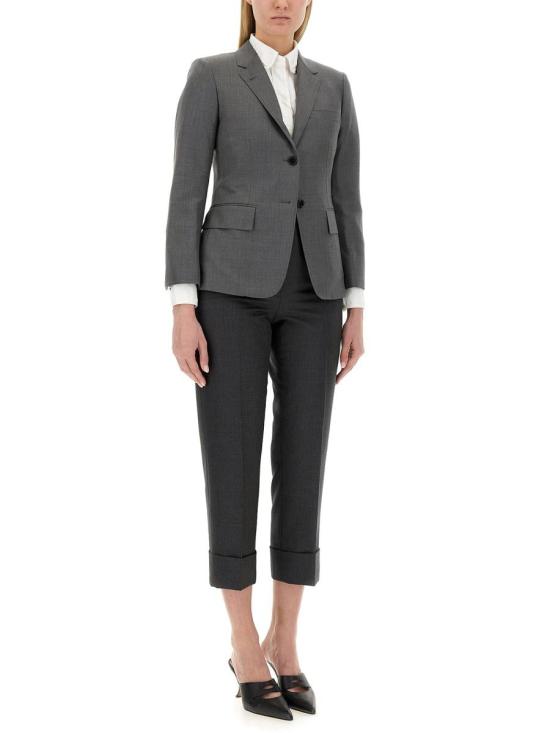 26SS 톰브라운 4바 싱글 브레스티드 블레이저 FBC637A00626035 MED GRAY DOM - THOM BROWNE