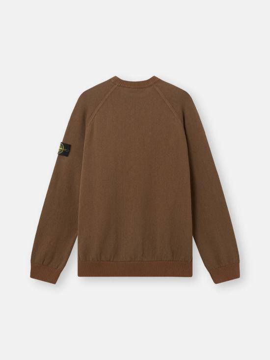 26SS 스톤 아일랜드 스웨터 5100013S01D3V007C Brown - STONE ISLAND