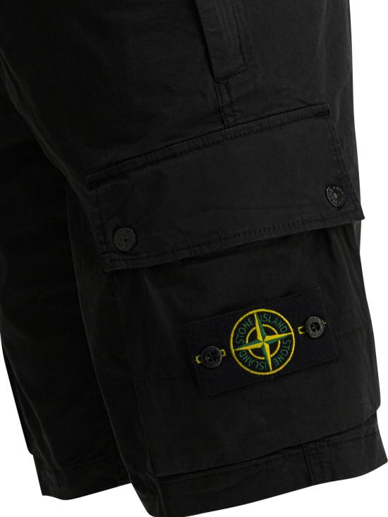 26SS 스톤 아일랜드 숏팬츠 L100019S0A10V0029 Black - STONE ISLAND