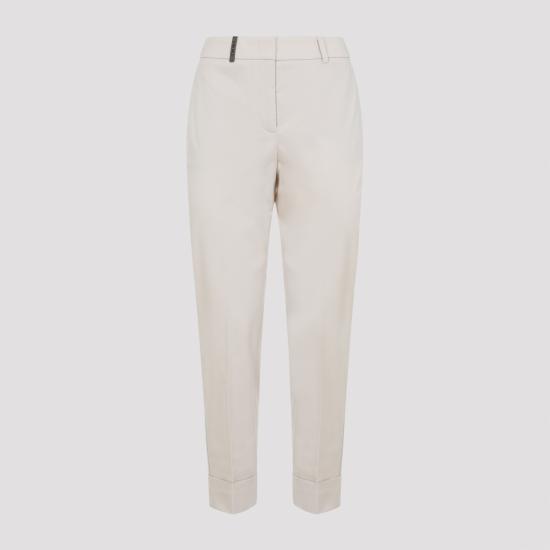 26SS 페세리코 스트레이트 팬츠 A04753D01037 144 NUDE NEUTRALS - PESERICO