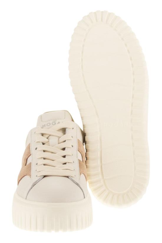 26SS 호간 스니커즈 HXW6450FE91UXI 0FE4 NUDE NEUTRALS - HOGAN