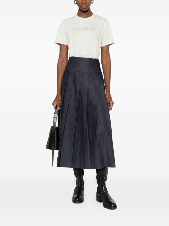 26SS 몽클레어 반팔 티셔츠 L10938C0002189AUO80E green - MONCLER