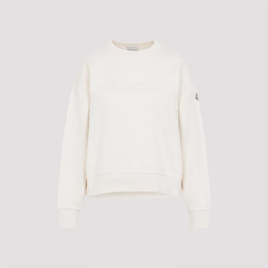 26SS 몽클레어 후드 티셔츠 L10938G0002089B2V034 Ivory - MONCLER