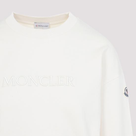 26SS 몽클레어 후드 티셔츠 L10938G0002089B2V034 Ivory - MONCLER