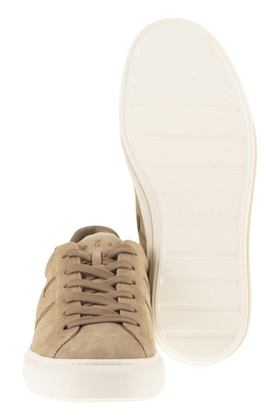 26SS 호간 레벨 스니커즈 HXM6910FU10UHO0ZCP BEIGE - HOGAN