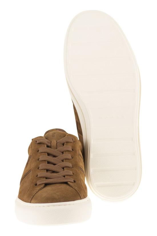 26SS 호간 레벨 스니커즈 HXM6910FU10UHO7D96 BROWN - HOGAN