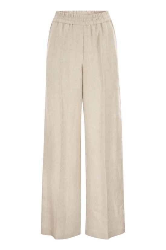 26SS 브루넬로 쿠치넬리 스트레이트 팬츠 MH528P9131 C001 LIGHT BEIGE