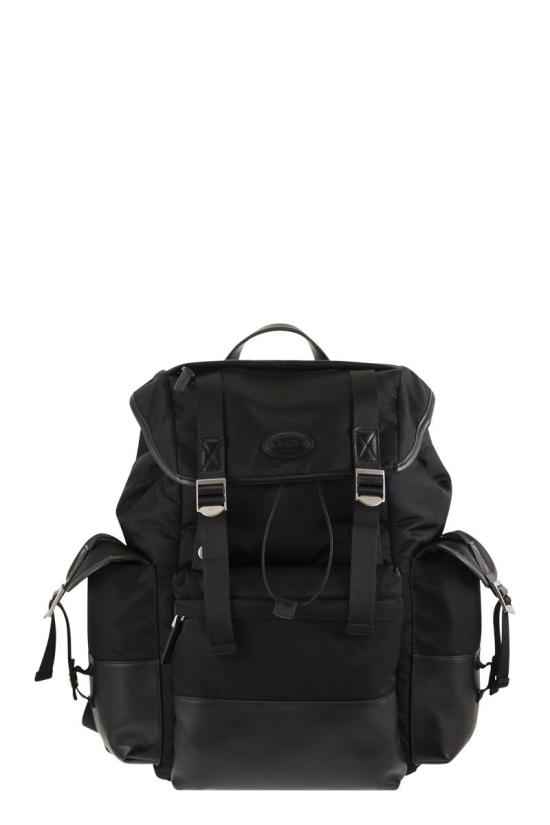 26SS 토즈 백팩 XBMTRKG8300SPFB999 BLACK