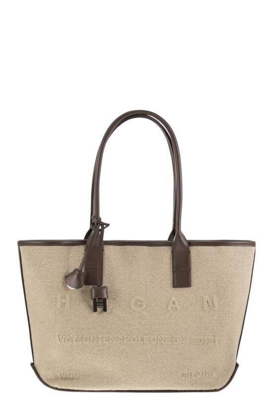 26SS 호간 토트백 KBW01TA2200UW87E03 BROWN BEIGE