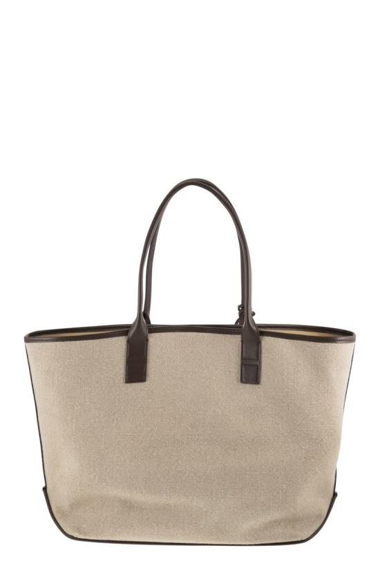 26SS 호간 토트백 KBW01TA4300UW87E03 BROWN BEIGE - HOGAN