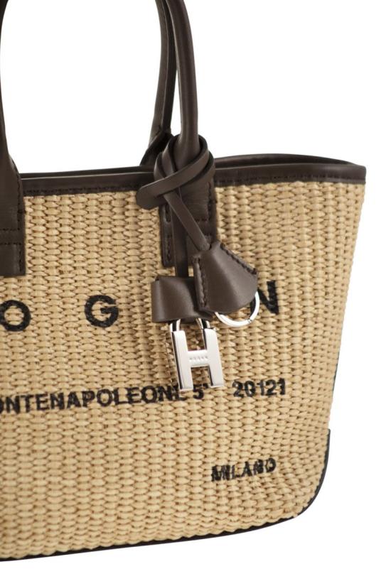 26SS 호간 토트백 KBW01TA5100UYI7E06 BROWN BEIGE - HOGAN