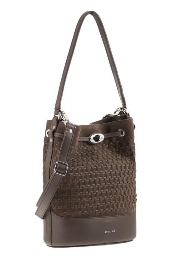 26SS 자넬라토 토트백 068980 2220000 Z0202 S Z0202 BROWN - ZANELLATO