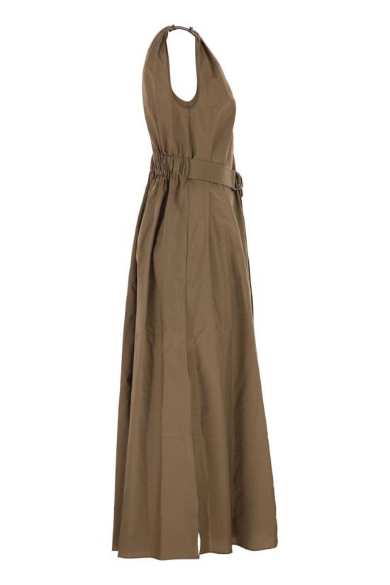 26SS 브루넬로 쿠치넬리 미디 원피스 M0F79A5092 C9266 CAMEL - BRUNELLO CUCINELLI