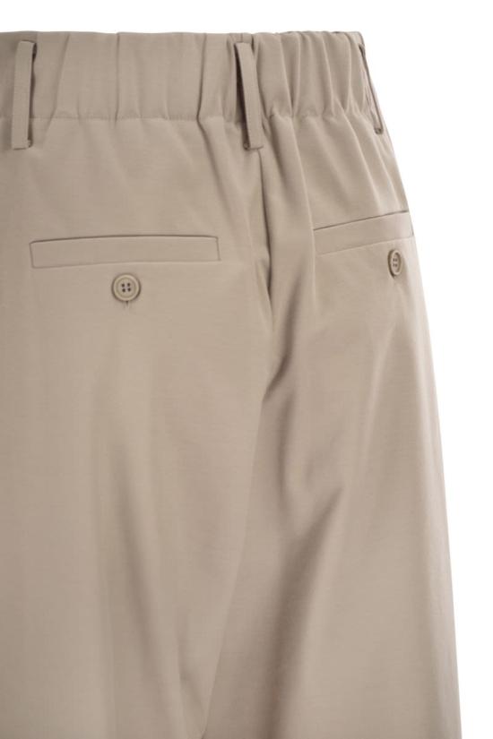 26SS 브루넬로 쿠치넬리 스트레이트 팬츠 ML946EL199 C9272 BEIGE - BRUNELLO CUCINELLI