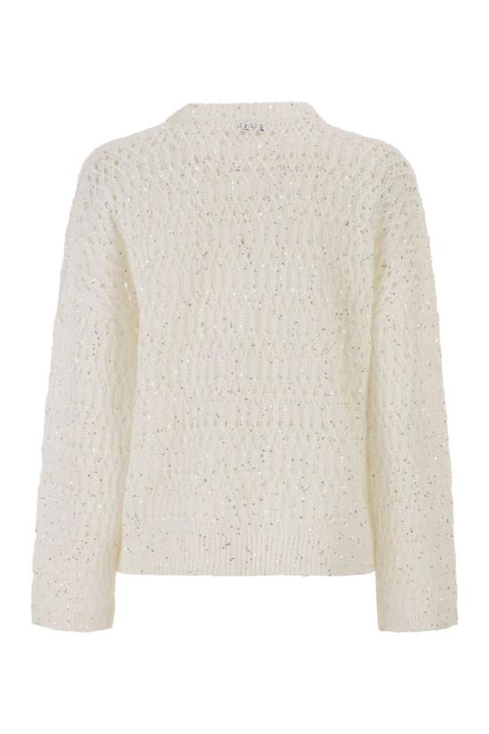 26SS 브루넬로 쿠치넬리 스웨터 MCO564700 C159 WHITE - BRUNELLO CUCINELLI