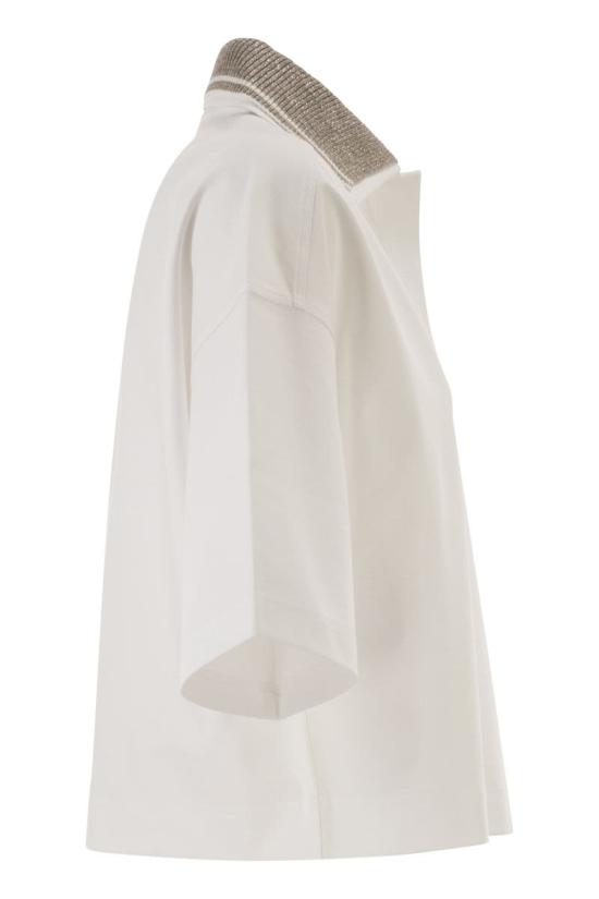 26SS 브루넬로 쿠치넬리 반팔 티셔츠 ML946SP105 C159 WHITE - BRUNELLO CUCINELLI