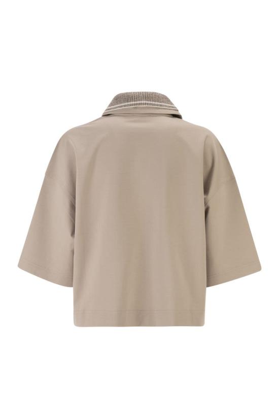 26SS 브루넬로 쿠치넬리 반팔 티셔츠 ML946SP105 C9272 BEIGE - BRUNELLO CUCINELLI