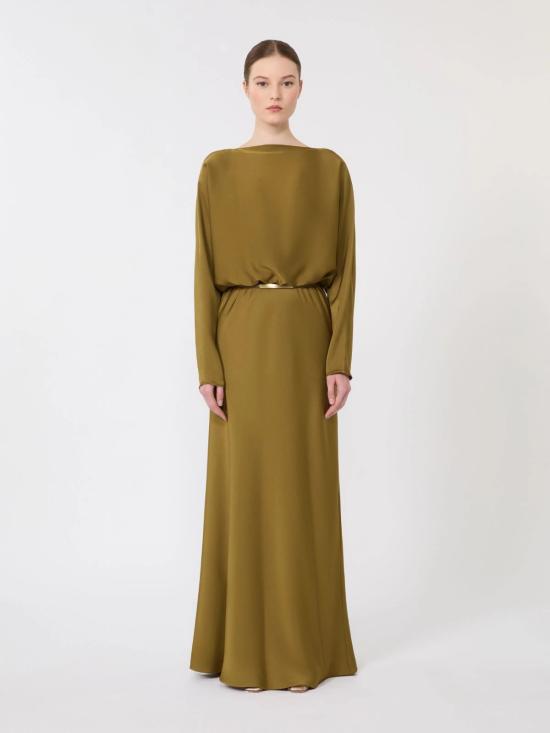 26SS 막스마라 스튜디오 미디 원피스 2616221043600002 GREEN - MAX MARA STUDIO