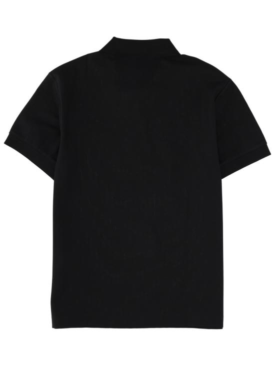 26SS 버버리 메탈릭 EKD 코튼 폴로 셔츠 8119008A1189 BLACK - BURBERRY